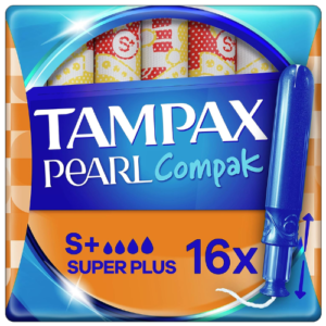Tampax Compak Pearl 16s Super Plus