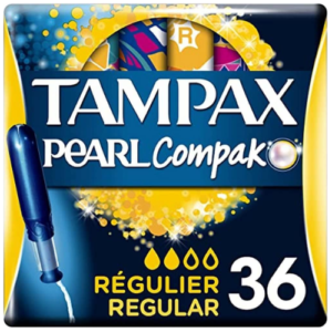 Tampax Compak Pearl 36s Regular